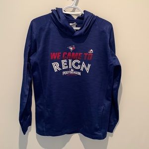 Blue Jays post-season hoodie youth size XL women’s medium